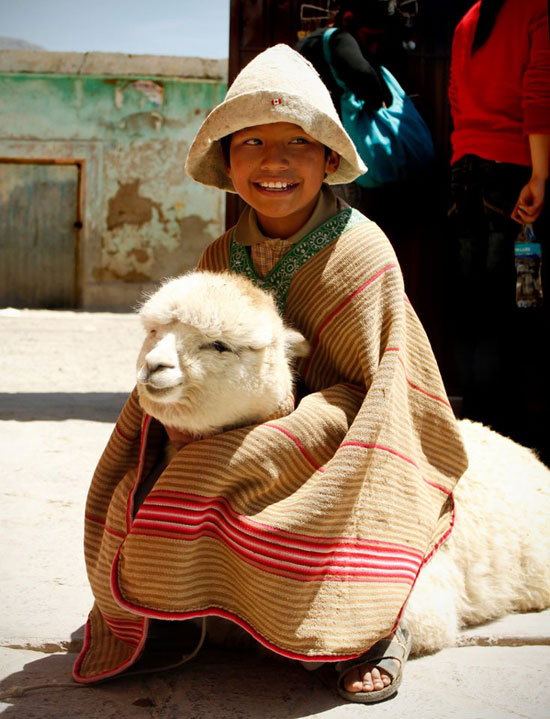 Dream Team mit einem Lam