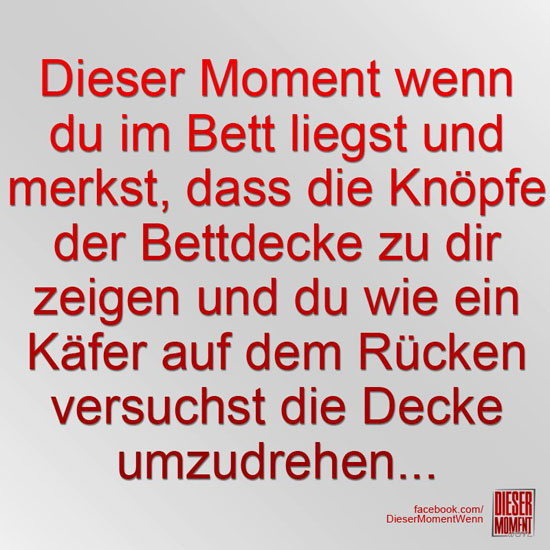 Dieser Moment, wenn