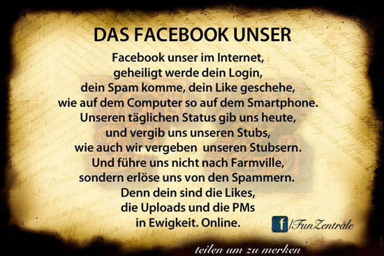 Spruch des Tages
