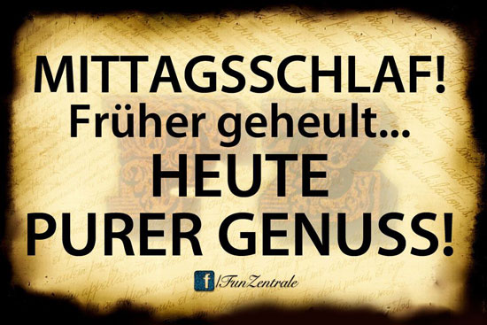 Spruch des Tages