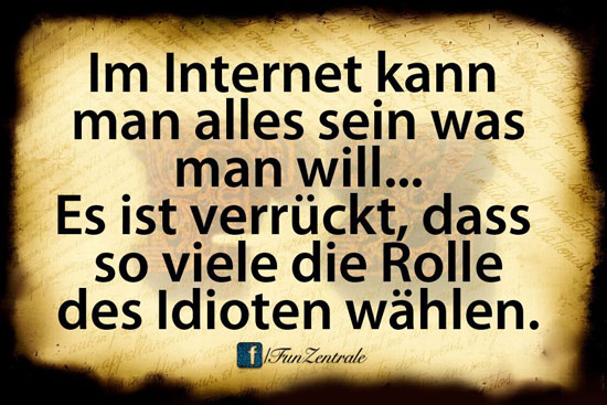 Spruch des Tages