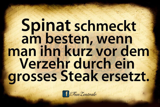 Spruch des Tages