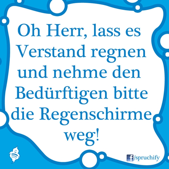 Spruch des Tages