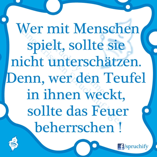 Spruch des Tages