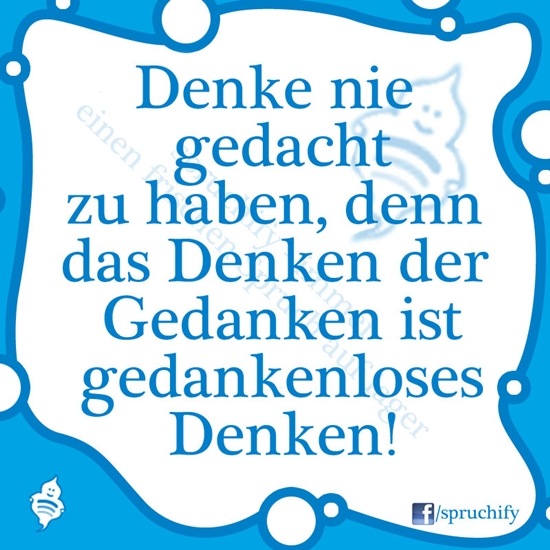 Spruch des Tages