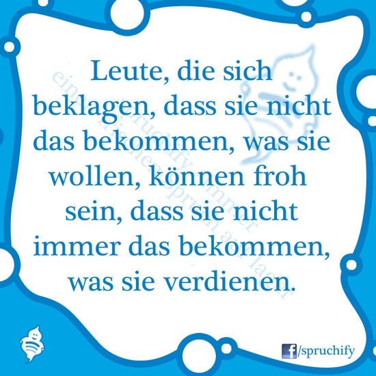 Spruch des Tages