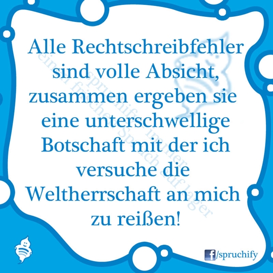 Spruch des Tages