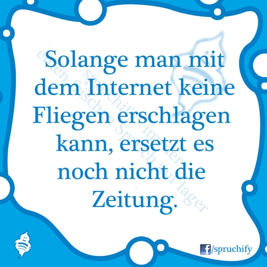 Spruch des Tages