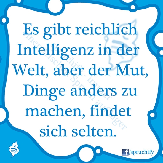 Spruch des Tages