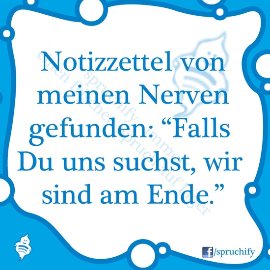 Spruch des Tages