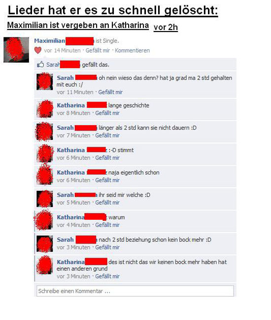 2 Stundenlove ist Single