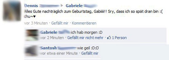 Alles Gute zum  Geburtstag