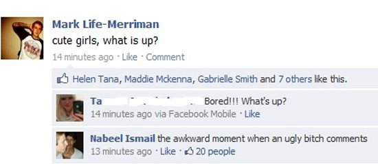 awkward moment