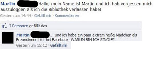 Bei Facebook ausloggen