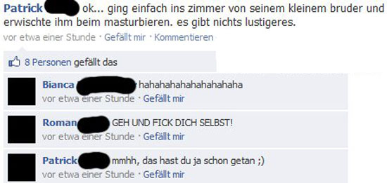 Bruder beim Masturbieren erwischen