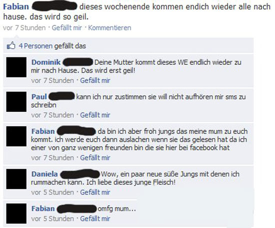 Dieses Wochenende kommen endlich wieder alle nach Hause