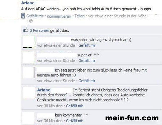 facebook fail adac warten