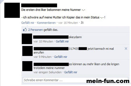 facebook fail drei liker