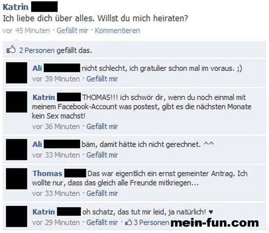 facebook fail heiratsantrag