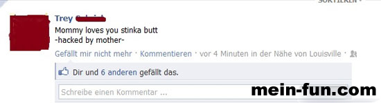 facebook fail momi loves you