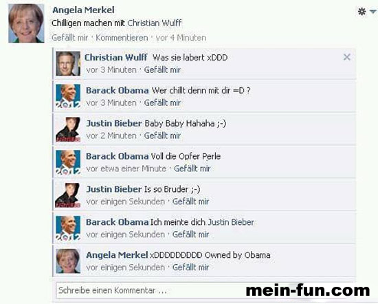 facebook fail Politiker-Facebook