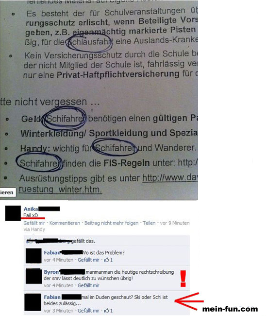 facebook fail so krass