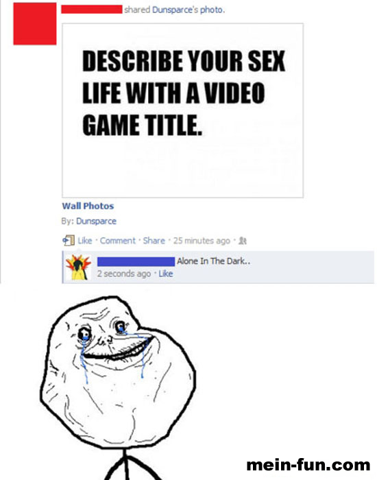 facebook fail videospiel-alone