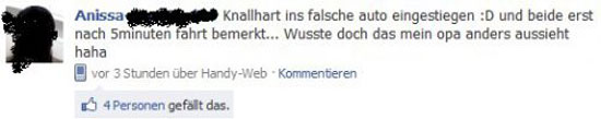 Falsches Auto