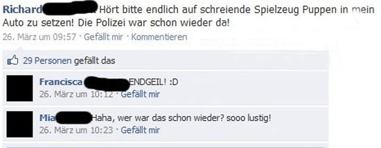 Hoert auf - Polizei war schon wieder da