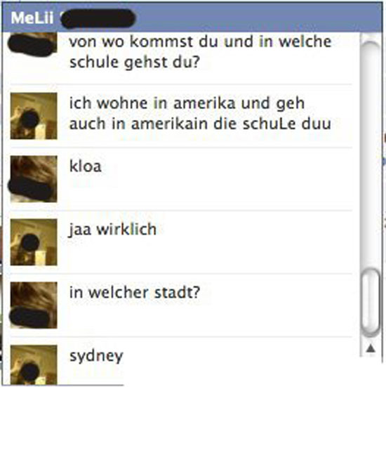 Ich wohne in Amerika