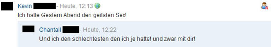 Ich hatte gestern den geilsten Sex