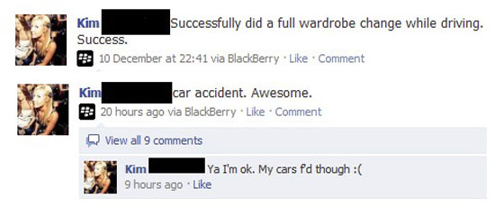 oh the predictability