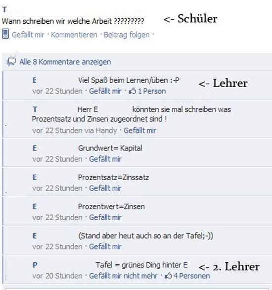 Tafel - Das gruene Ding