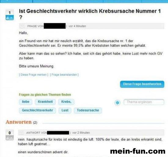 Webfail geschlechtsverkehr-krebs