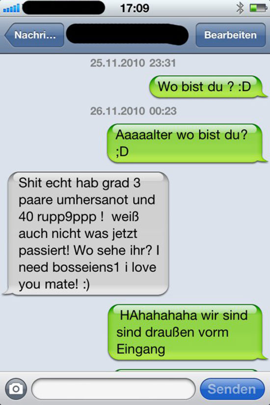 alter wo bist du -
