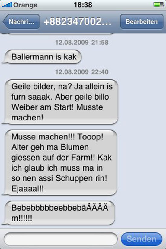 Ballermann iss kack
