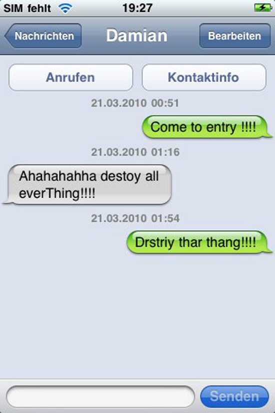 Come to entry