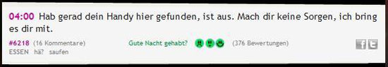 handy gefudnen