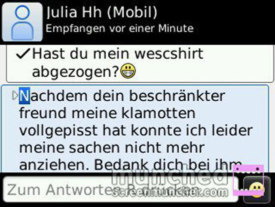 Hast du mein wescshirt