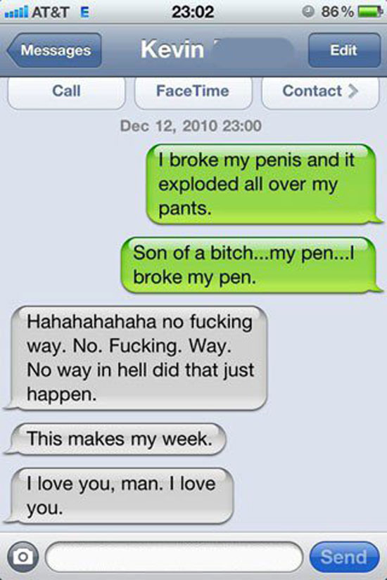 i broke my penis