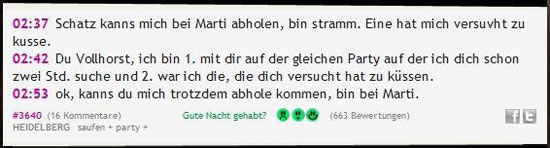 Kannst mich abhole komme