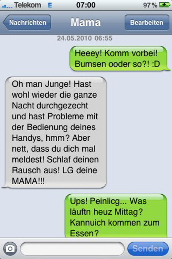 Komm vorbei - Bumsen oder so