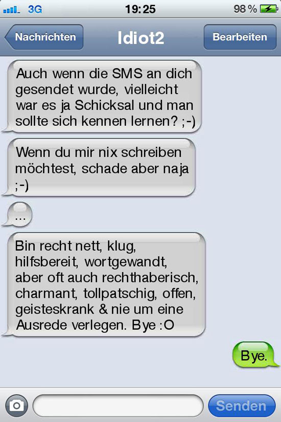 sms fail bye