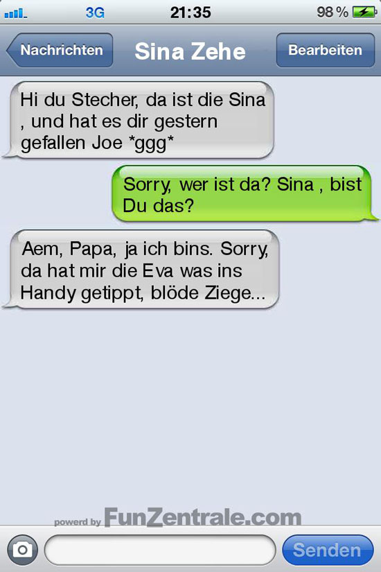 sms fail hy du stecher