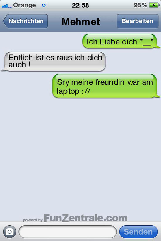 sms fail ich liebe dich