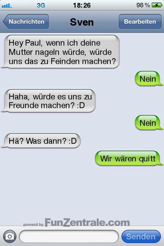 sms fail mutter nageln