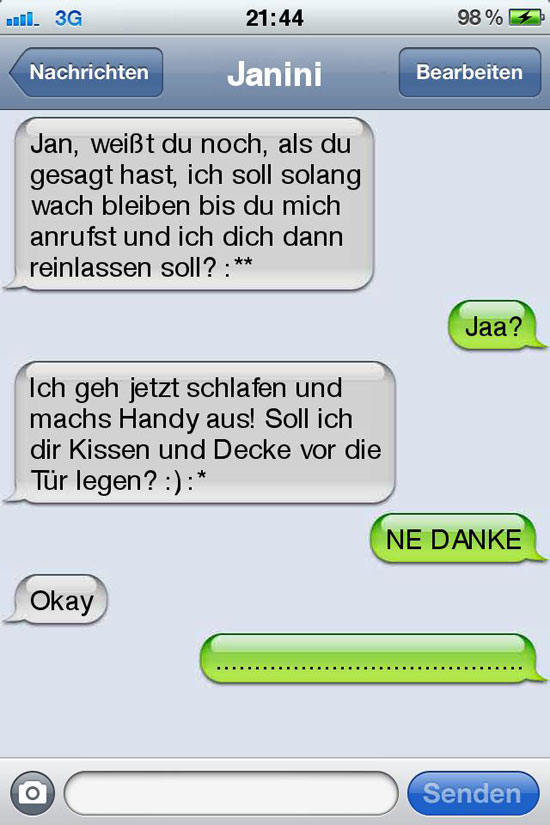 sms fail wachbleiben