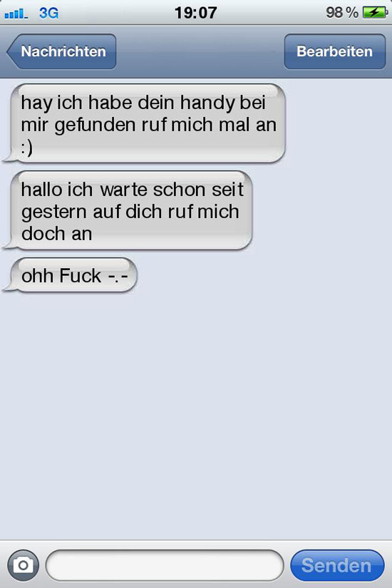sms fail wo ist mein handy