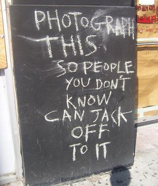 Fotografier das...