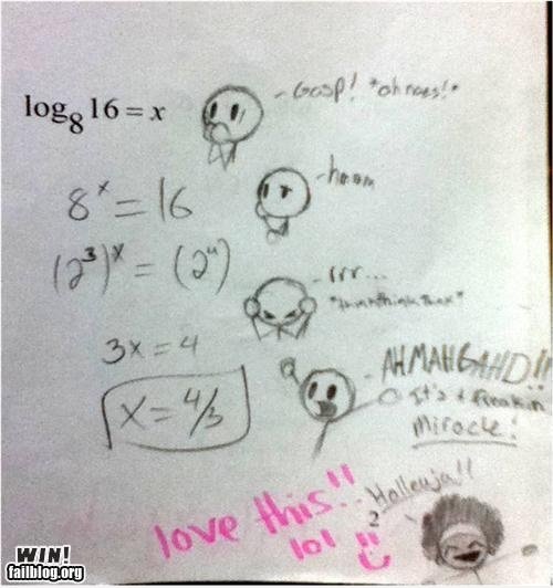Das ist eine emotionale Math Test